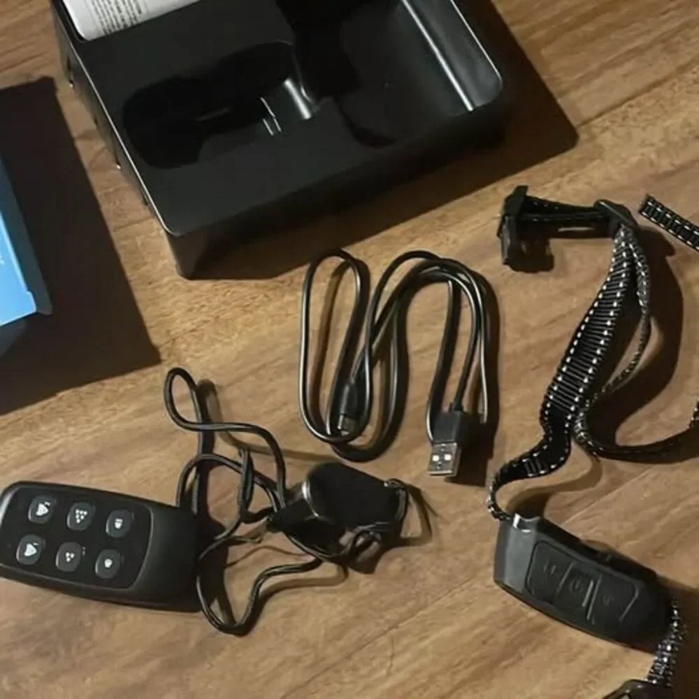 2 New Remote Spray Dog Training Collars and three Spray Refills